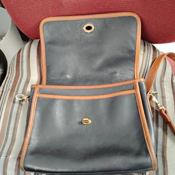 ❤️Vintage COACH 6019 Court Bag Spectator Trim Top Handle & Shoulder Bag +FOB - Picture 8 of 9